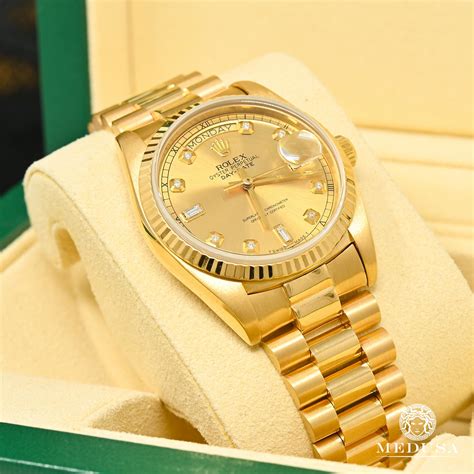 peso oro rolex president